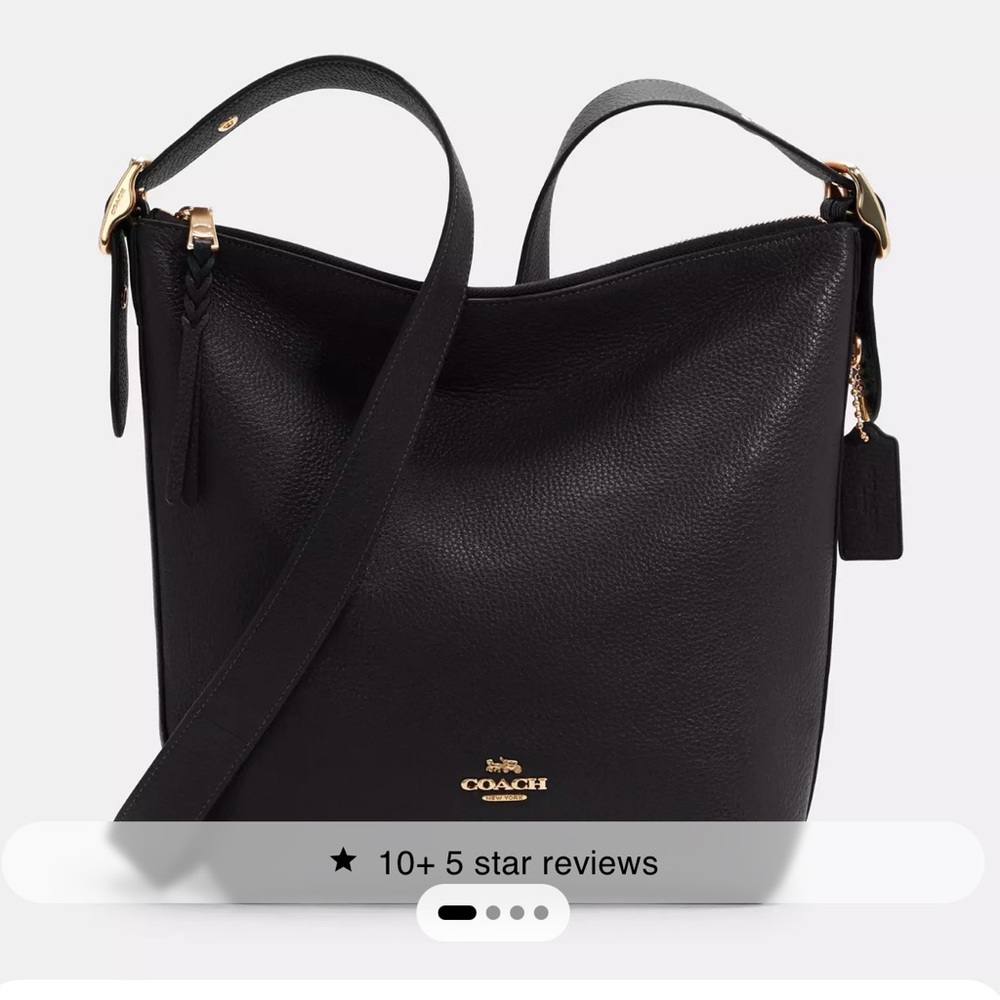 Coach duffle bucket bag